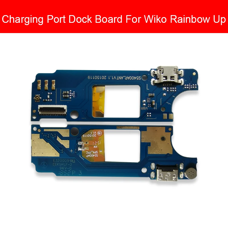 Плата зарядного устройства с микрофоном и Usb-портом для Wiko Rainbow Up | Мобильные