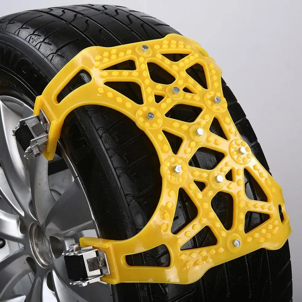 Vehemo Universal Snow Chains 36x28.5x4cm Car Wheel Tire Snow Mud Chain