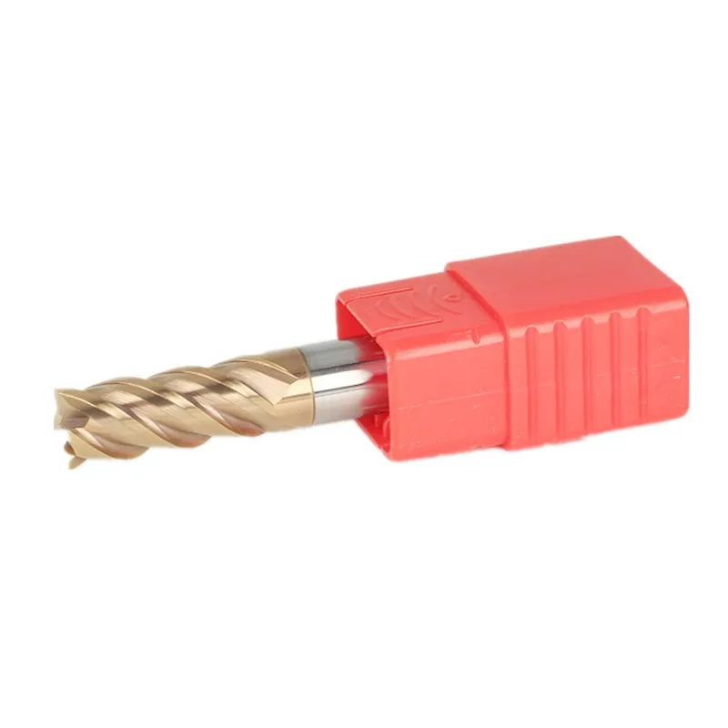 Концевая фреза из вольфрамовой стали HRC63 4 5 6 8 10 12*50 60 75 мм шт.|end mill|steel milling cuttersmilling