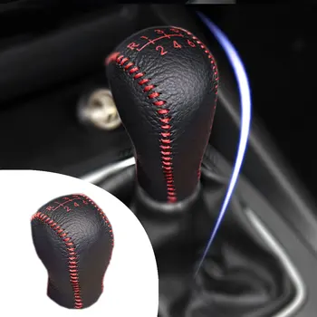 

Car Gear Cover PU Leather For Mazda Axela 2017 CX-4 2016-2018 CX-5 2017 Gear Shift Knob Cover Gear Shift Lever