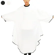 Парикмахерская накидка для стрижки волос, ткань для стрижки, водонепроницаемый фартук для стрижки волос с длинным рукавом