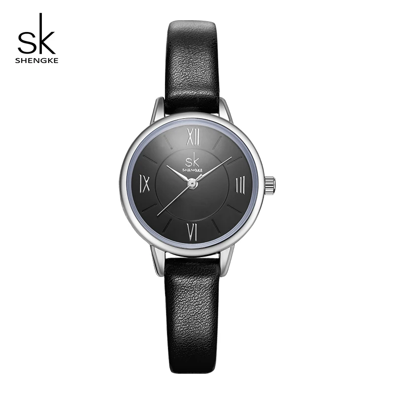 Shengke часы женские Роскошные Кварцевые женские наручные часы Relogio Feminino SK женские кожаные часы женский подарок на день# K8060
