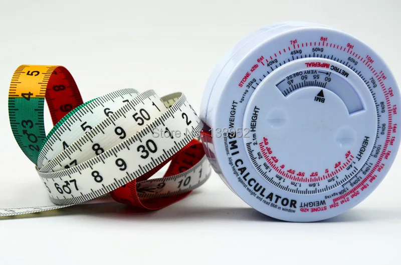 Высокое качество розовый цвет ИМТ тела калькулятор здоровья рулетка Индекс Массы Тела с выдвижным кнопка