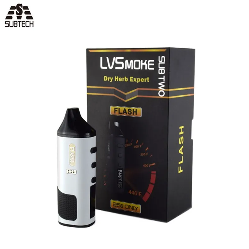 

Hot sale LVsmoke flash Electronic Cigarette dry herb vaporizer Touch Screen e cigarette box mod vape e-cigarette