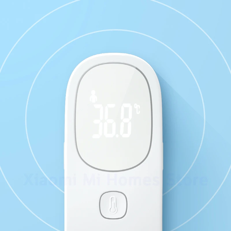 Goede Xiaomi Mijia TFLAG Thermometer LED Volwassenen Ouderen Non Contact Digitale Infrarood Voorhoofd Thermometer Lichaam voor Baby Kids 36