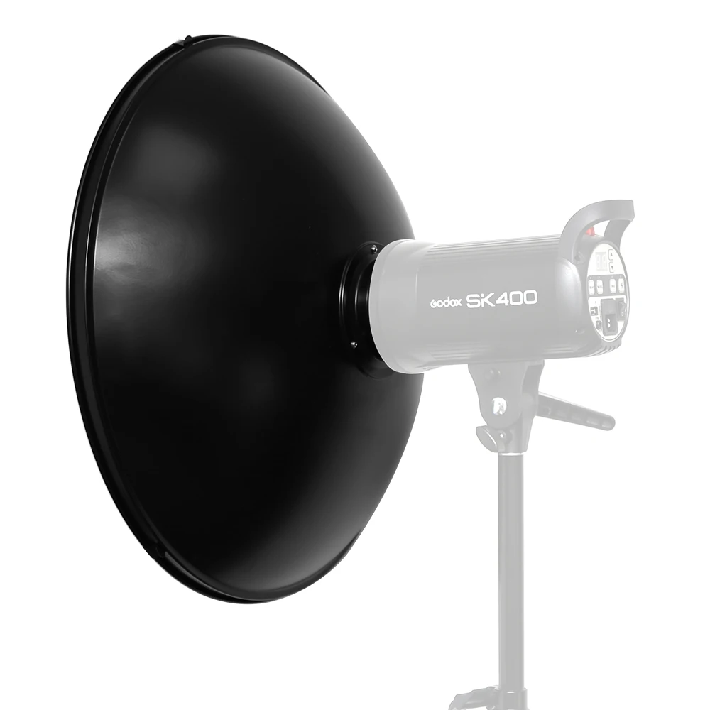 Godox 55 см 22 &quotСеребряное крепление Bowens Beauty Dish + сотовая сетка Диффузор носок для
