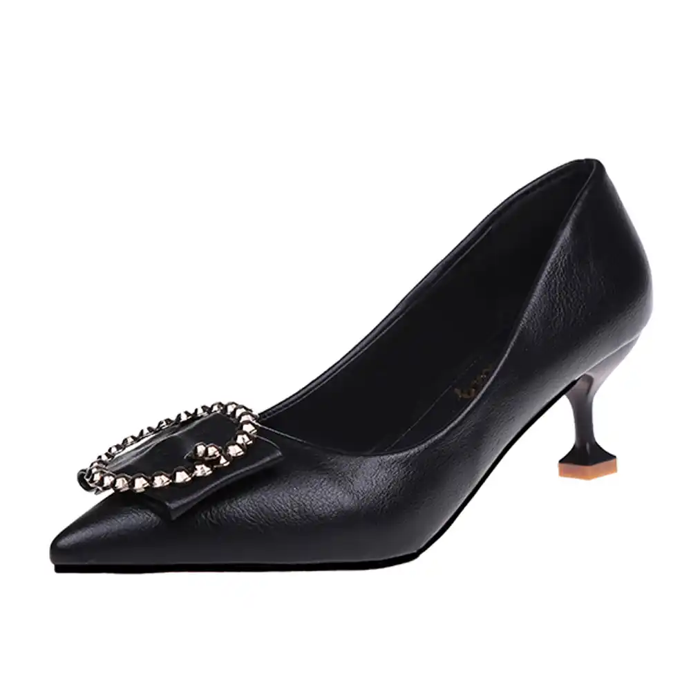 formal black sandals for ladies
