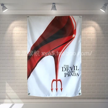 

"The princess of Prada" Movie Banners Hanging Flag Poster Wall Sticker Cafe Restaurant locomotive club Live Background Decor