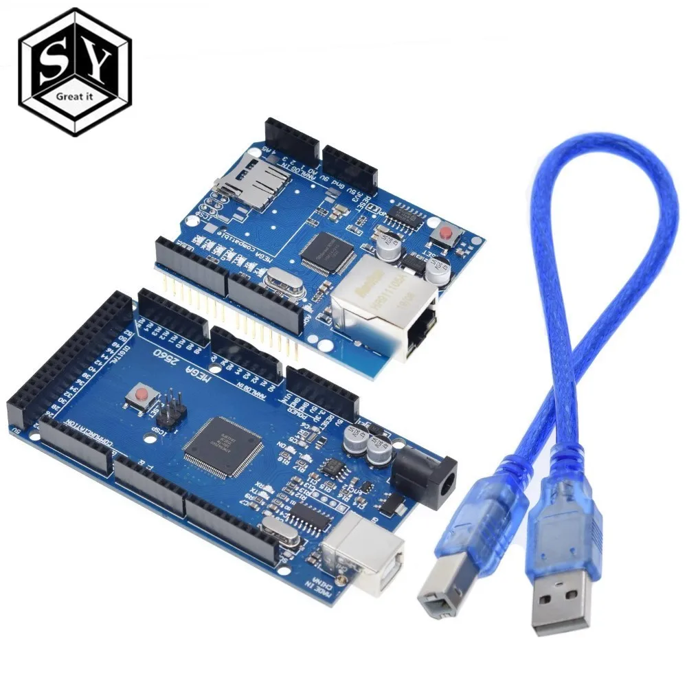 Ethernet W5100 network expansion board SD card Shield for arduino with UNO R3
