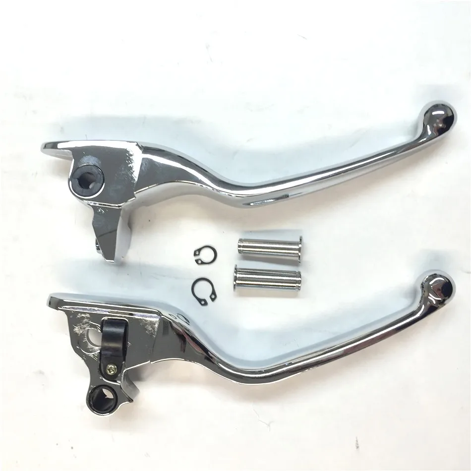 

Aftermarket free shipping Motorcycle Parts Motorcycle Parts CHROM Brake Clutch Hand Lever For Harley 2008-2013 Touring and Trik