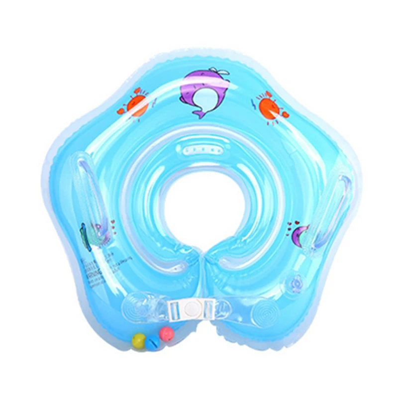 Новые детские безопасные надувные Плавание круг мультфильм модель новорожденных шеи Float кольцо для Плавание ming инструмент безопасности