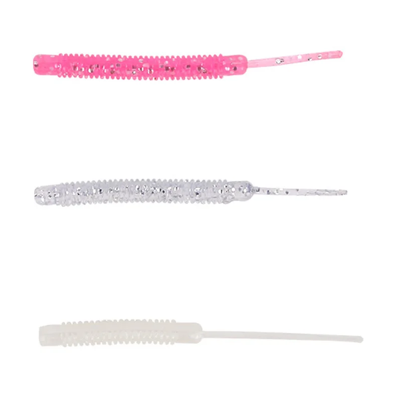 

Root Fishing Soft Bait 38mm 0.36g High Elasticity Plus uv Small Single Tail Soft Lure Trout Mandarin Fish