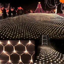 3 м* 2 м чистая 200 светодиодный Сказочный свет для свадьбы Рождественская гирлянда с 8 функциональным контроллером штепсельной вилки ЕС/США/Великобритания