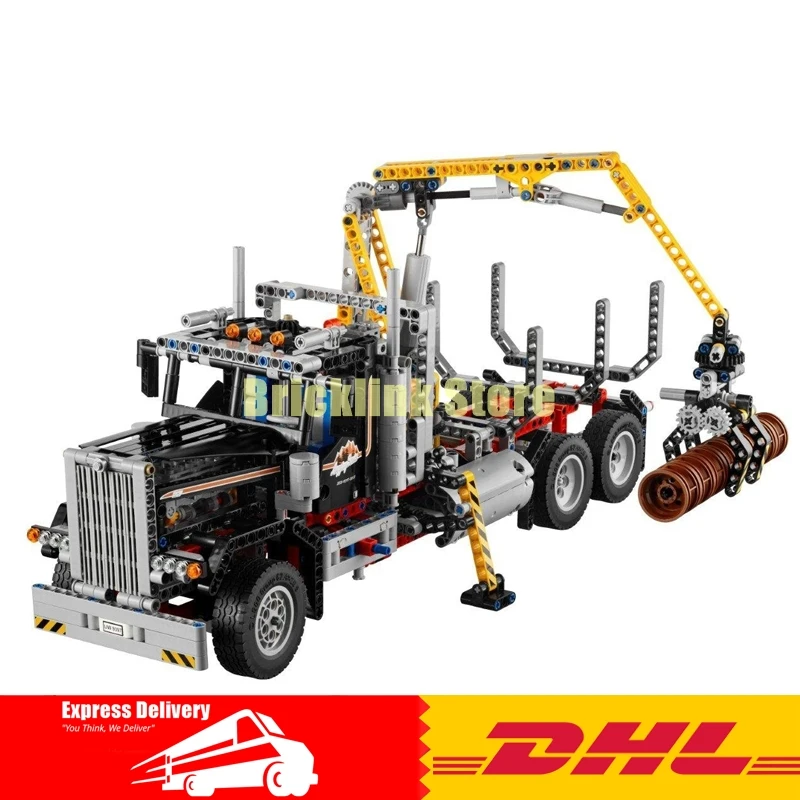 

Lepin 20059 1338Pcs Technic Mechanical Series The Logging Truck Set Children Educational Building Blocks Bricks Toys Model 9397