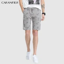 CARANFIER новые летние шорты Для мужчин двусторонние тонкие дышащие по колено Slim Fit плюс Размеры брендовая одежда Короткие штаны Для мужчин