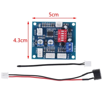 

DC 12V Pwm PC CPU Fan Temperature Control Speed Controller Module 700-800 Rpm High Quality
