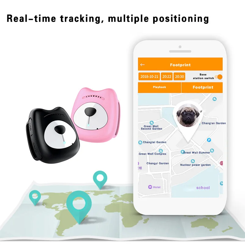 Pet Smart Mini gps трекер воротник анти-потерянный Tracer для домашних собак кошек трекеры Finder оборудование gps отслеживающий Определитель местоположения