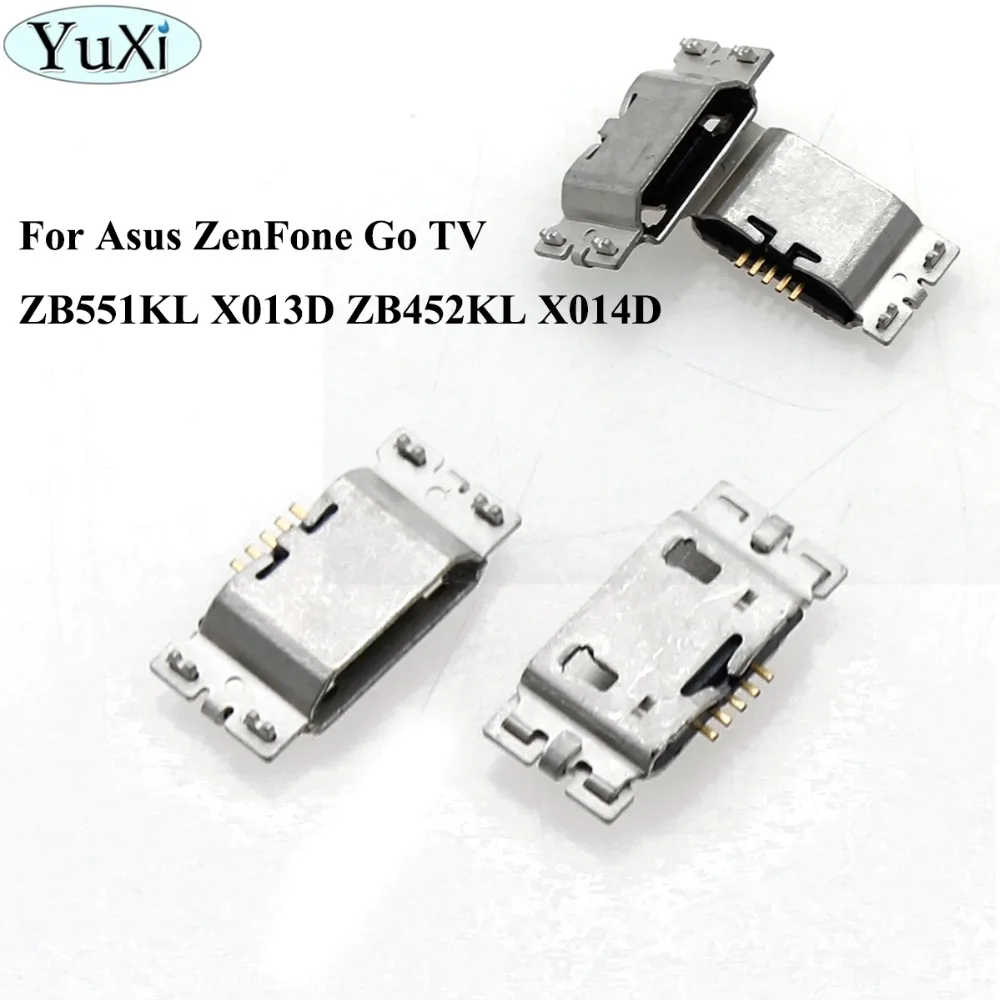 

YuXi Replacement For Asus ZenFone Go 5.5 TV ZB551KL X013D micro mini usb charge charging connector plug dock jack socket port