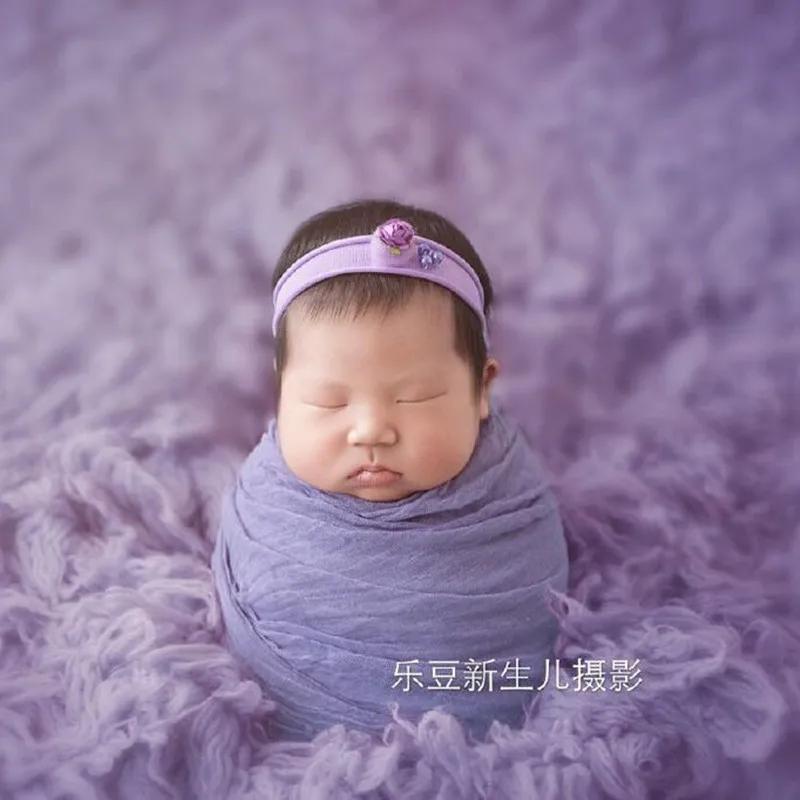 Бежевый коврик Flokati детское одеяло для фотосъемки новорожденный мальчик