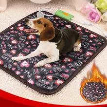 Pet Puppy Kitten Electric Heat Pad 220V 20W 50Hz Dog Cat Bunny Heater Mat Blanket Bed 45x45cm Dropshipping GZ Pet Puppy Kitten Electric Heat Pad 220V 20W 50Hz Dog Cat Bunny Heater Mat Blanket Bed 45x45cm Dropshipping GZ