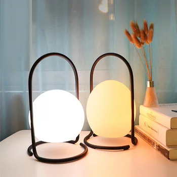 

Portable RGB+W LED Night Lamp Outdoor Camping Hand-held Rechargeable Colorful Ball/Egg/Cylinder/Cube Bedroom Table Nightlight