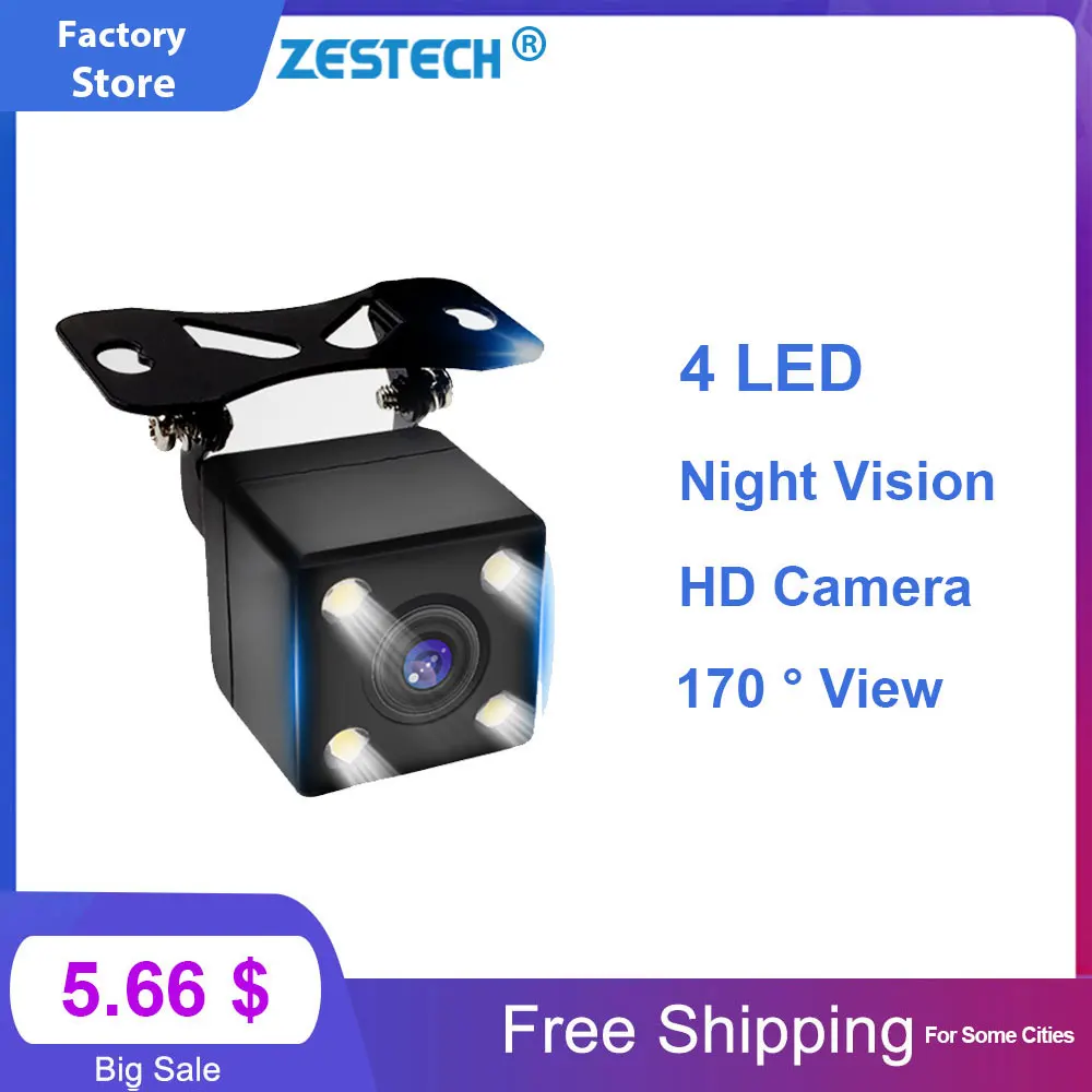 

Night Vision Rear View Camera For Camera Reverse Full HD Parking Camera Reversing Car Backup Camera Vehicle / Auto 170 Angle