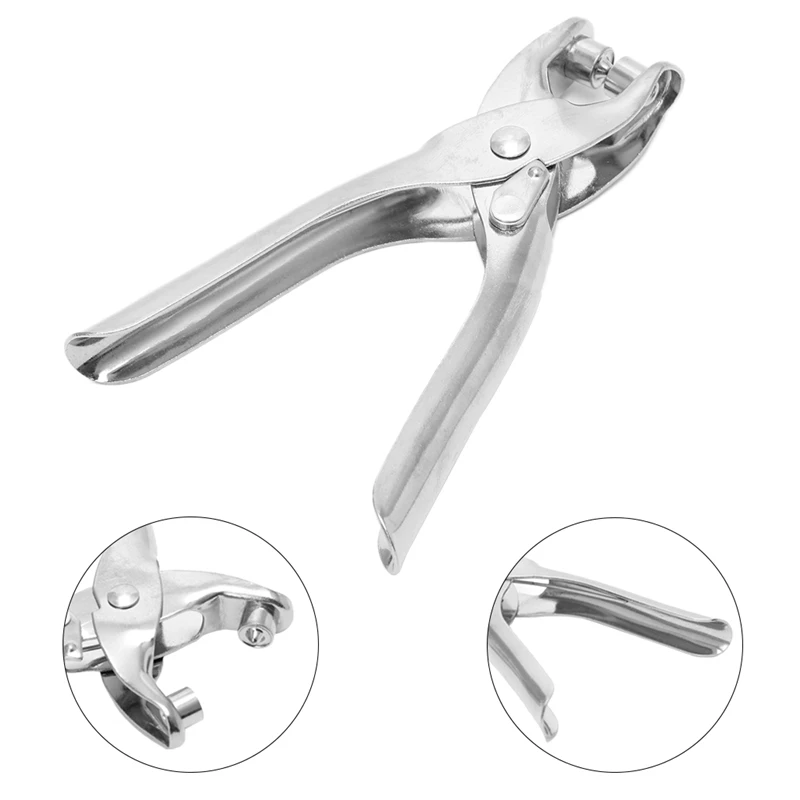 1 Set 128pcs Leather Hole Punch Repair Tool Eyelets Grommets