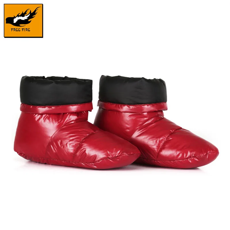 FREE FIRE Sleeping Bag Socks, Duck Down Socks in Sleeping Bag Winter