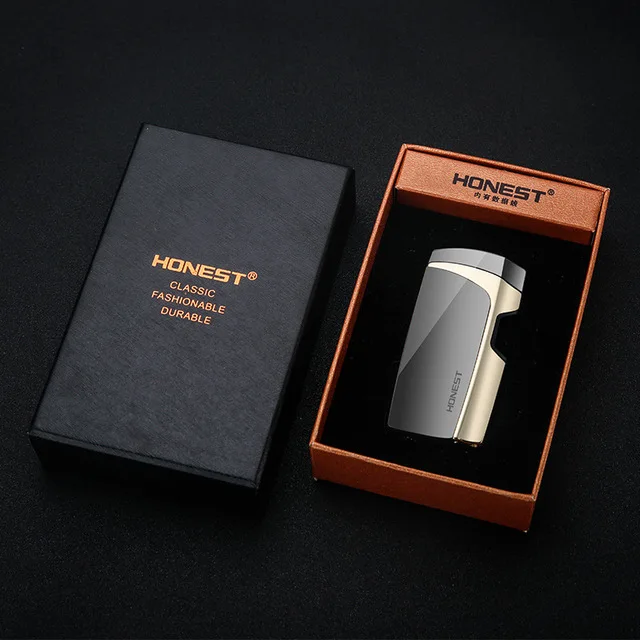  Infrared induction Double Arc Electronic Cigarette Lighter USB lighter Metal Rechargeable Windproof