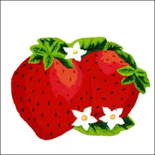 Клубничный дом дверные коврики в пасторальном стиле напольный коврик Детская спальня коврик из замши Классический животный коврик для ванной комнаты подарок