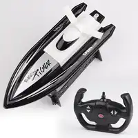 Electric RC Boat Toy 20KM/H 4CH Radio Controlled Speedboat High Speed Mini Speedboat Remote Control Toy RC Ship Model Kids Toys