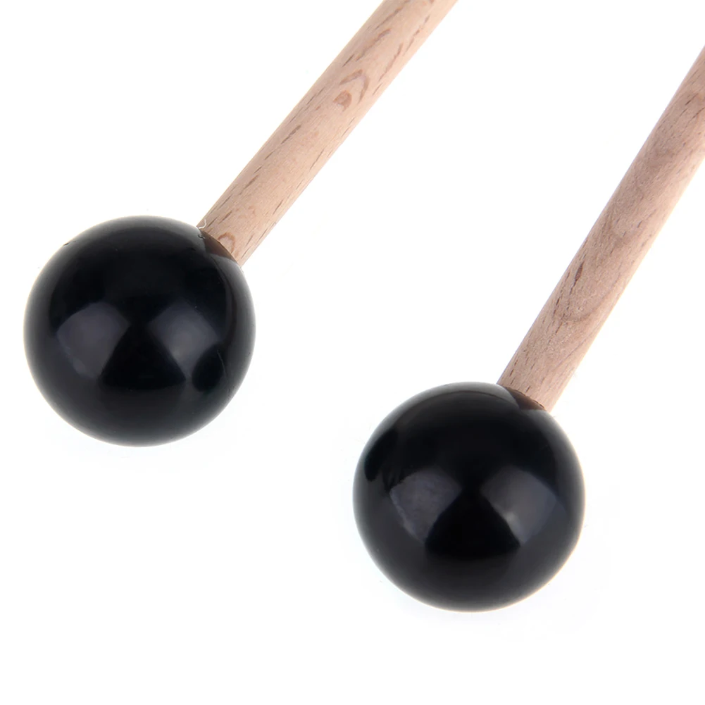 1 пара Professional ксилофон Marimba Mallets деревянный клен Ручка резиновые Mallets ударные инструменты Запчасти и аксессуары