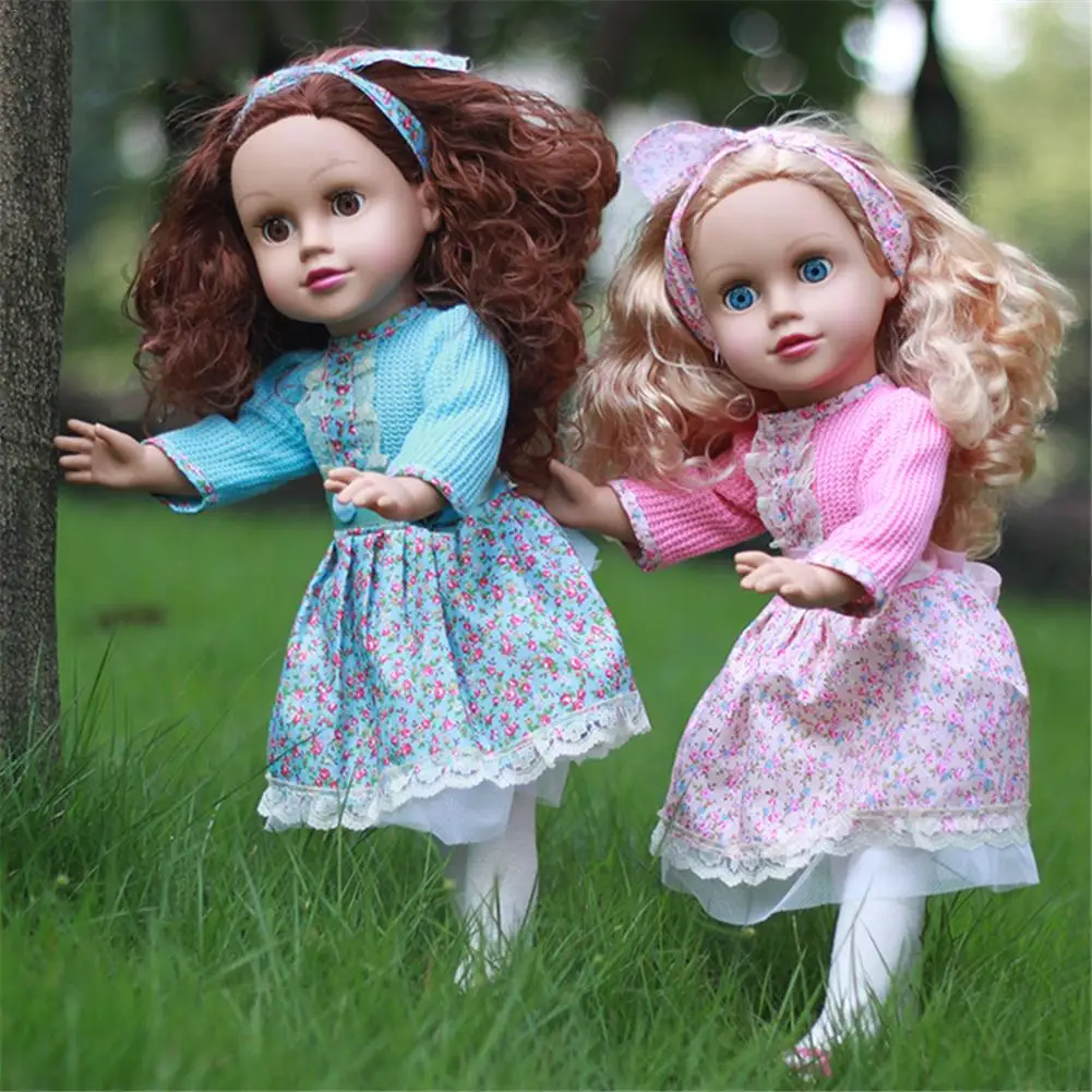 Новое поступление 45 см Имитация Полный винил Blink девушка игрушки куклы модные Лидер продаж детей сопровождающих игрушки куклы для