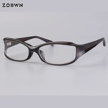 Смешанные Оптовые полуобода женские очки оправа поддельные полный оправа очки высокого качества винтажные классические хорошая гибкость 5 цветов
