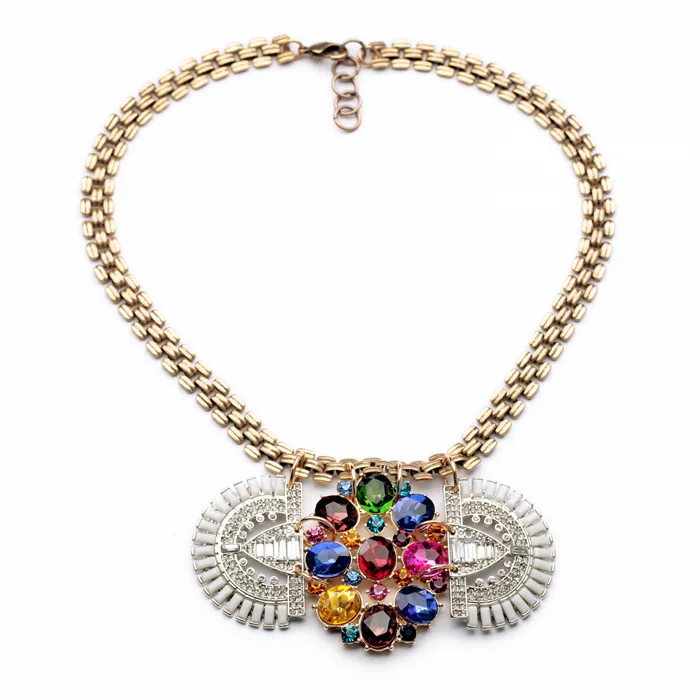 New Arrival Rainbow colored Twisted Singapore Chain Glass Plant Shiny