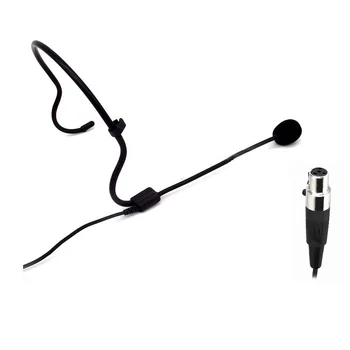 

Headset Microphone headworn mic Mini for UHF Wireless XLR (TA4F) Microphone System for Theatre