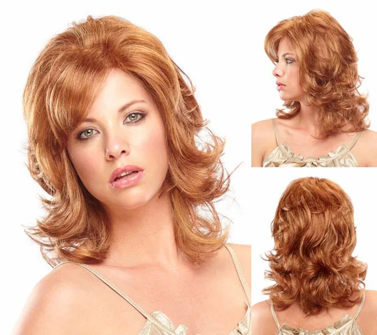 Modern Medium Length Layered Natural Wavy Haircuts Blonde