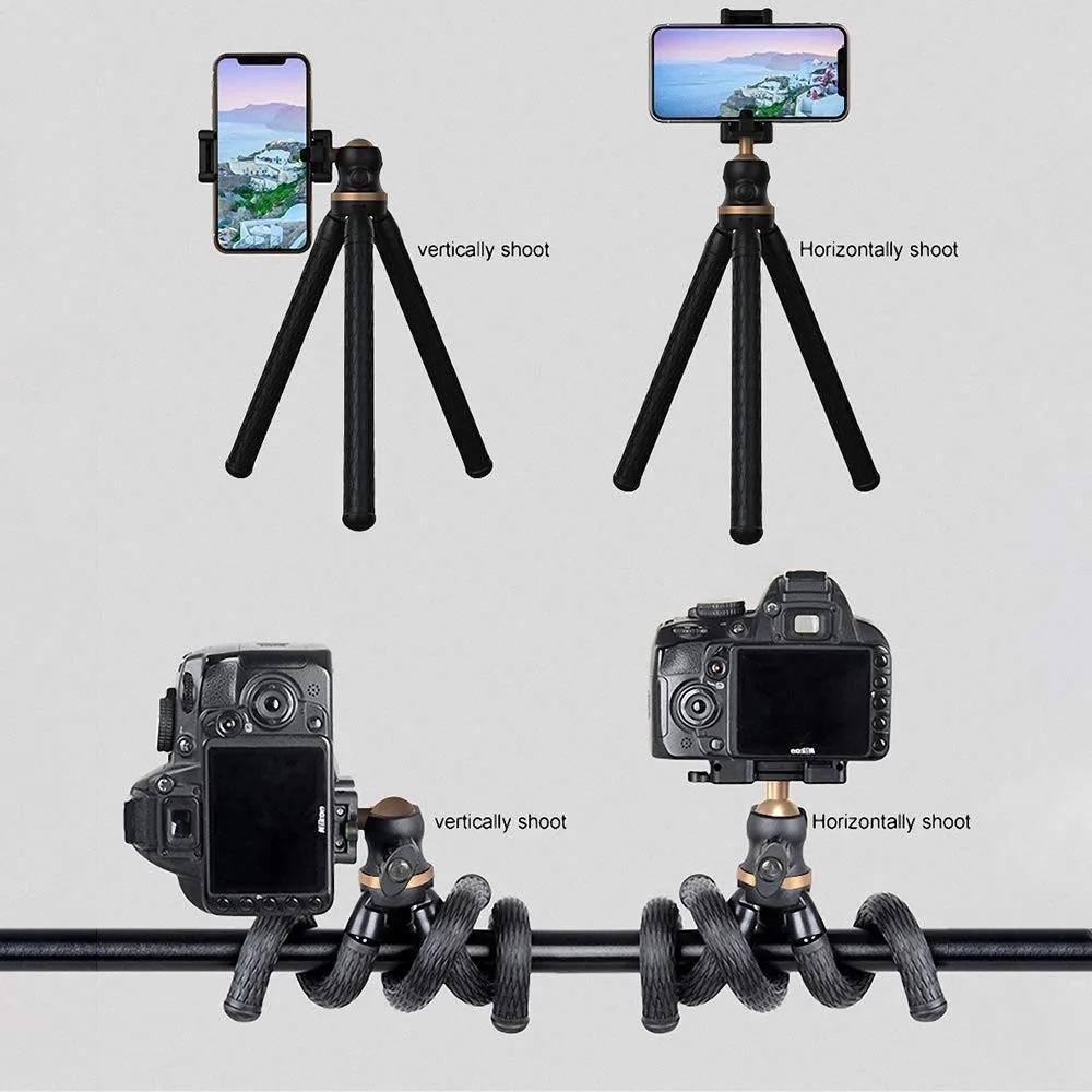 2 в 1 Мини Путешествия Открытый gorillapod переносной штатив Гибкий Осьминог штатив для телефона цифровые зеркалки и GoPro