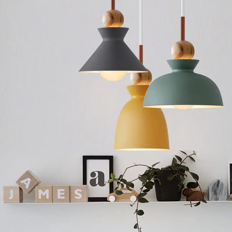 LukLoy Macroon Pendant Lights LED Kitchen Lights lamp Bedside Hanging Lamp Ceiling Lamps Bedroom Living Room Lighting Fixtures LukLoy Macroon Pendant Lights LED Kitchen Lights lamp Bedside Hanging Lamp Ceiling Lamps Bedroom Living Room Lighting Fixtures