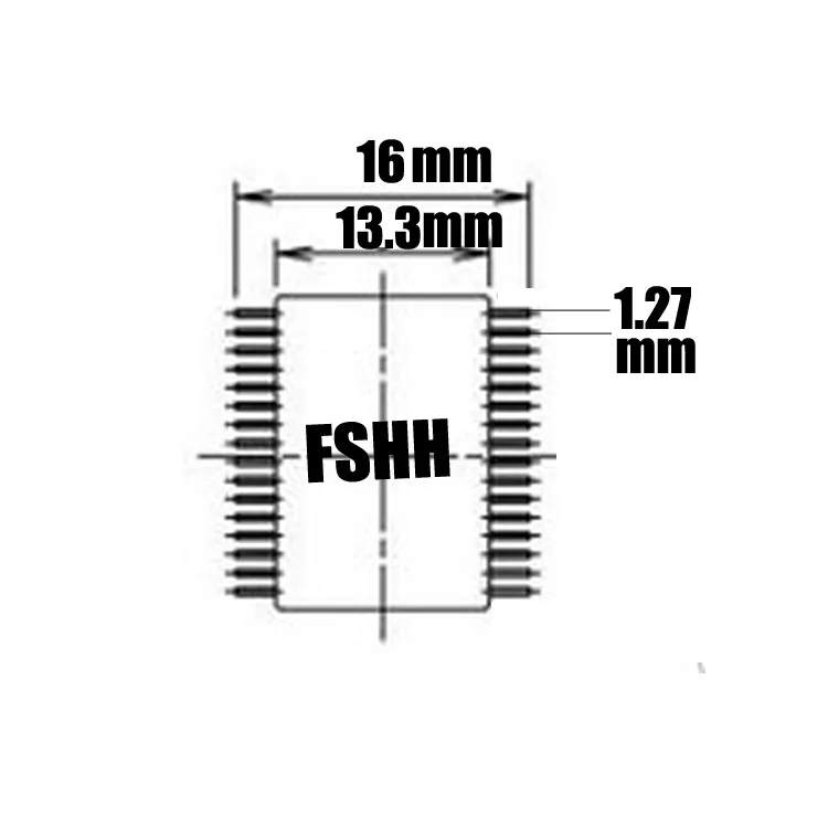 USB адаптер для программатора PSOP44 к DIP44 SOP44/SOIC44 высококачественные Позолоченные
