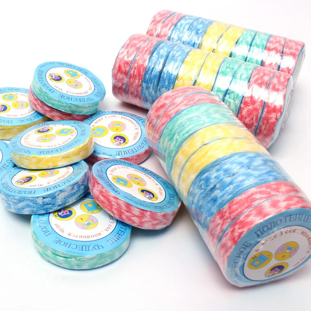 Compressed Towel Outdoor Travel Wipe Non woven fabric Expandable Just