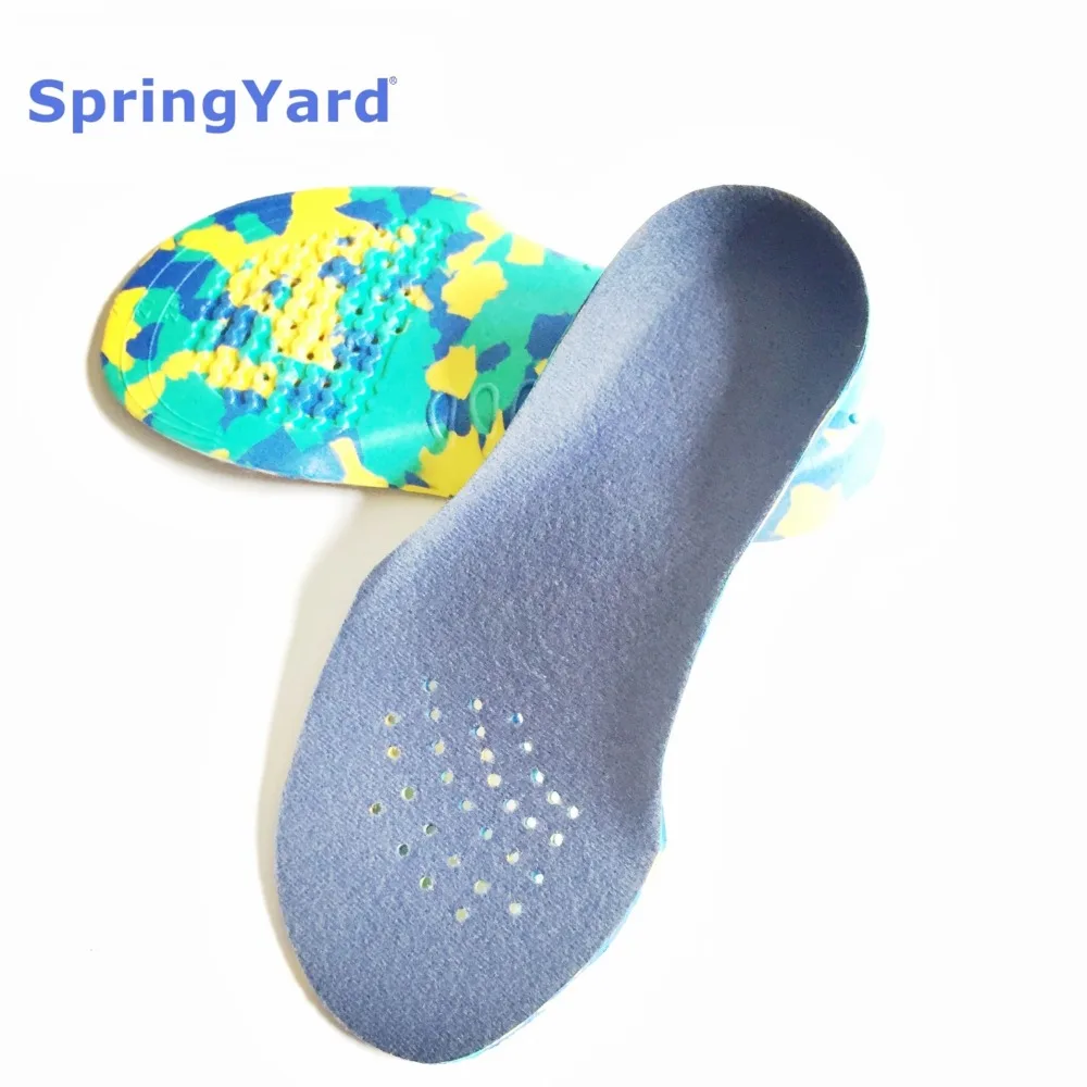 

SpringYard (2 pairs/lot) Kid's EVA Arch Support X-Legs Flat Foot Orthotics Children Polio Patients Orthopedic Insoles Foot Care