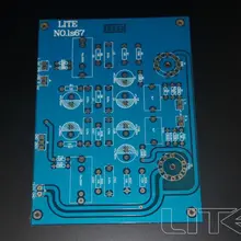 Горячая распродажа 1 шт. LS67 предусилитель-PCB пустая доска 5755 трубка усиления