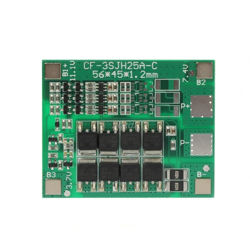 30A 3S Polymer Lithium Battery Charger Protection Board 3 Serial 12V 3pcs 18650 3.7 Li-ion Charging Protect Module 45*56*3.5mm # 30A 3S Polymer Lithium Battery Charger Protection Board 3 Serial 12V 3pcs 18650 3.7 Li-ion Charging Protect Module 45*56*3.5mm #