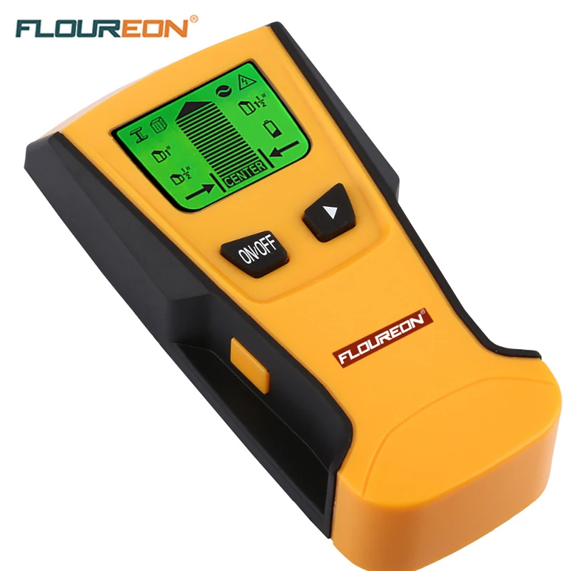 

Floureon 3 In 1 Metal Detectors Find Metal Wood Studs AC Voltage Live Wire Detect Wall Scanner Electric Box Finder Wall Detector