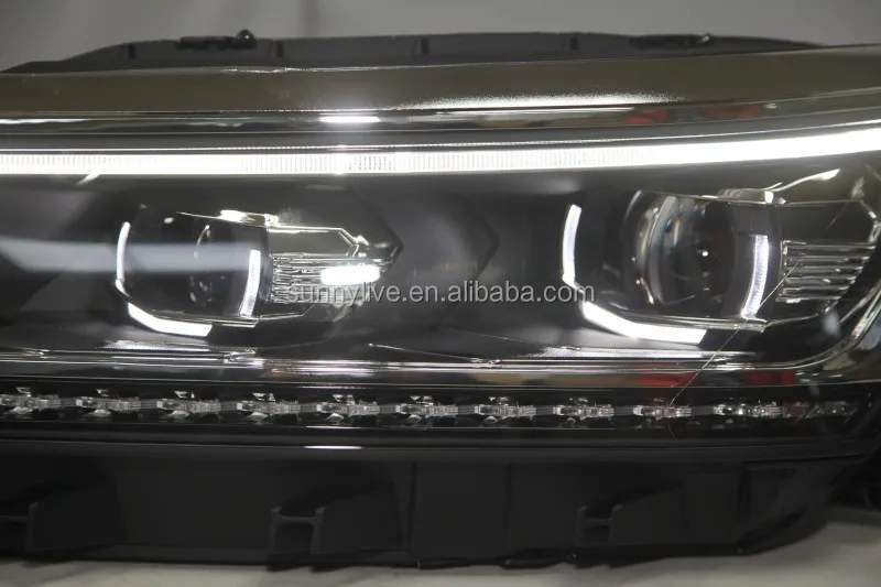 Стиль светодиодный налобный фонарь для VW Passat NMS версия светодиодный налобный фонарь
