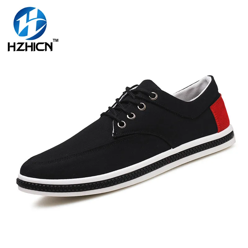 HZHICN Brand New Arrival Low Price Mens Breathable High Quality Casual Shoes Jeans Canvas Casual