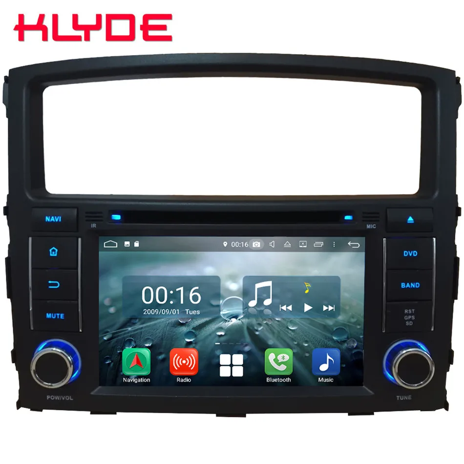 Sale 7" Octa Core 4G WIFI Android 8.1 4GB RAM 64GB ROM Car DVD Multimedia Player Radio Stereo For Mitsubishi Pajero V97 V93 2006-2016 0