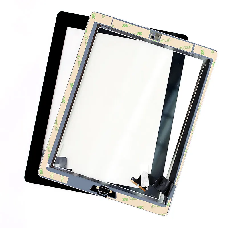 

20pcs/lot Touch Screen Replacement Digitizer For iPad 2 Digitizer Touch Screen with adhesive A1395 A1396 A1397