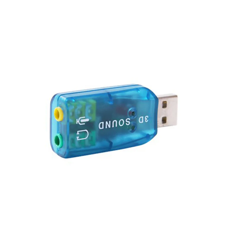 

New 5.1 External USB Audio Sound Card Adapter For PC Notebook Laptop XXM